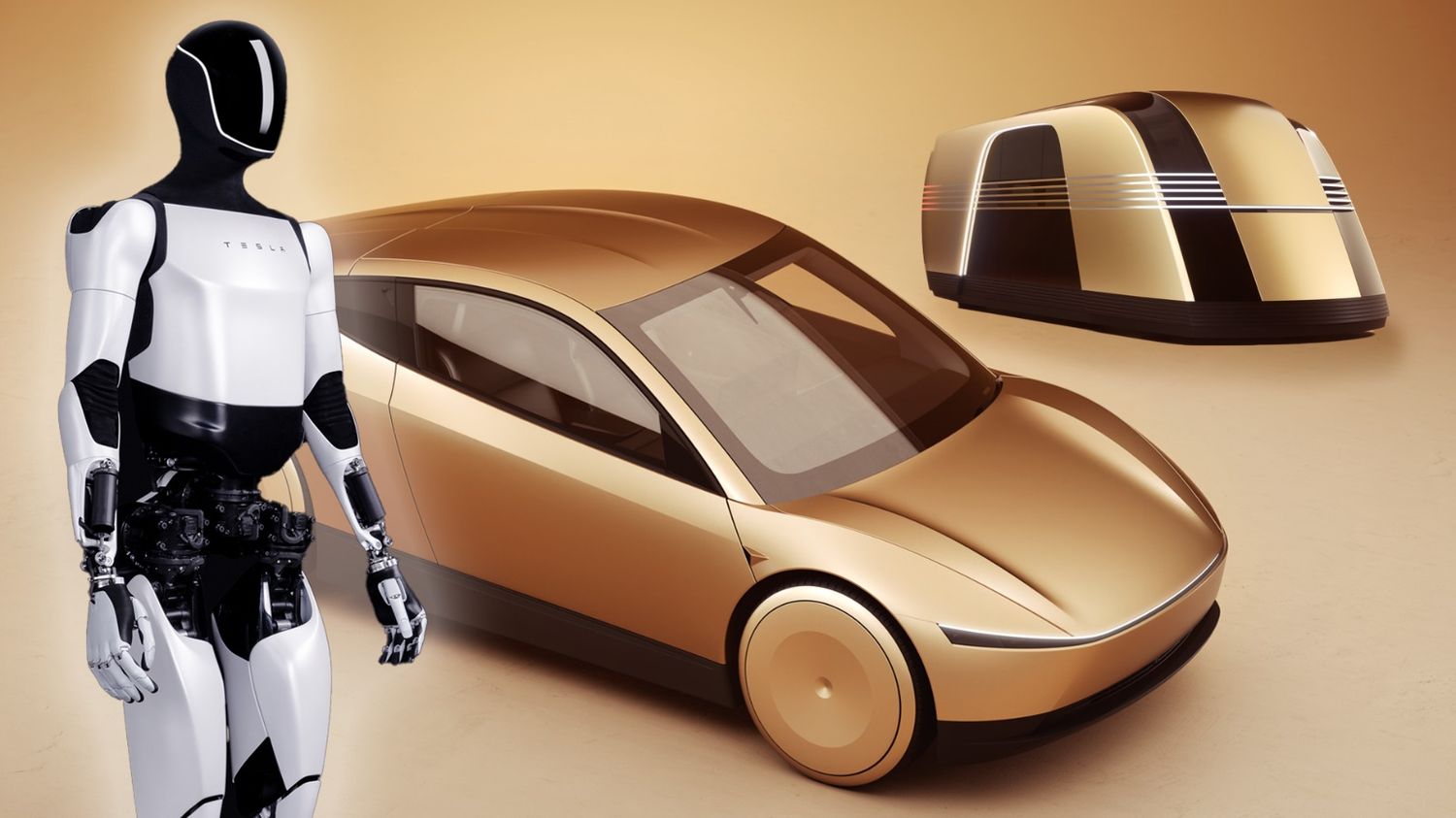 Tesla Optimus Robot et Cybercab – Robotique & Autonomie